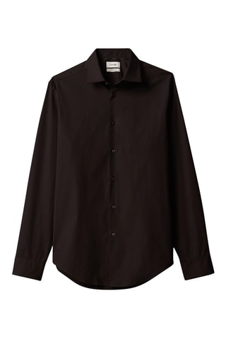 Chemise regular - Noir