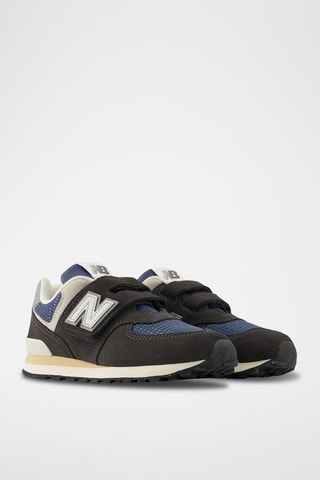 Baskets en nubuck 574 - Noir