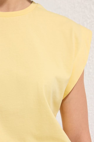 T-shirt - Antracite - Amarelo