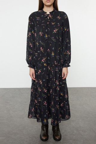 Vestido comprido - Preto - Preto