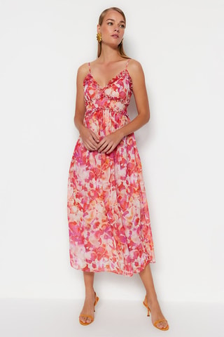 Robe longue - Multicolore