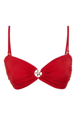 Parte de cima de biquíni - Vermelho - Vermelho