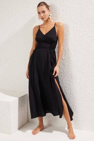 Robe de plage - Noir