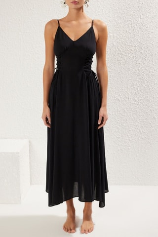 Robe de plage - Noir