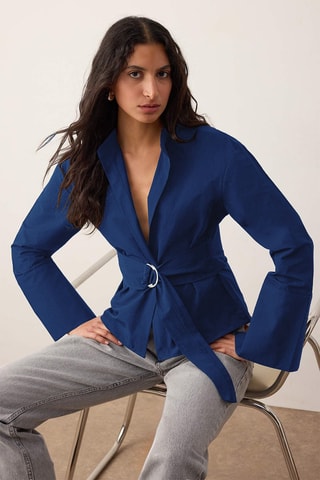 Camisa - Azul - Azul