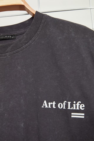 T-shirt Antracite - Cinzento