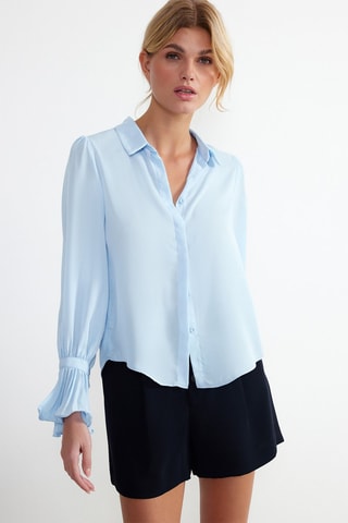 Camisa - Azul-claro