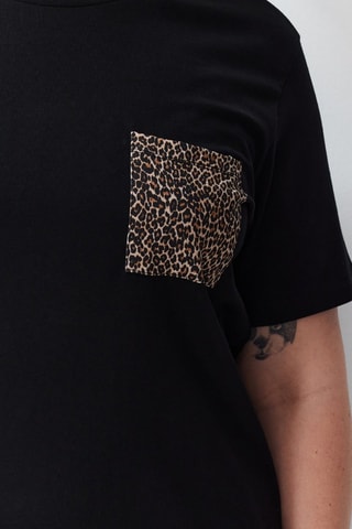 T-shirt oversize - Preto - Preto