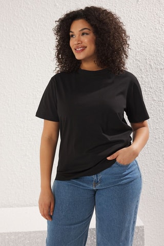 T-shirt regular - Preto