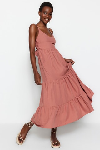 Vestido comprido - Rosa