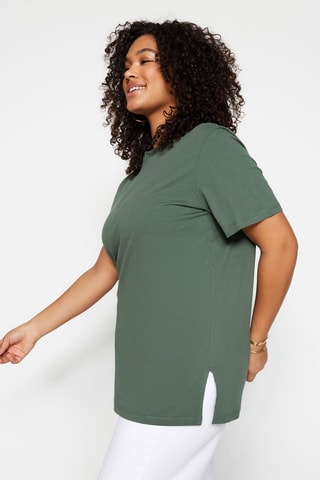 T-shirt oversize - Verde-menta