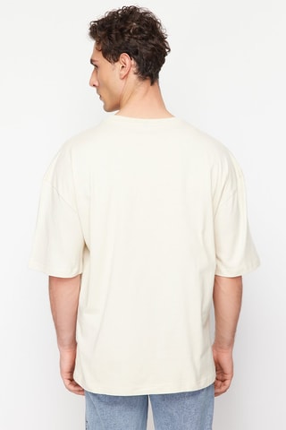 T-shirt oversize - Cru - Branco