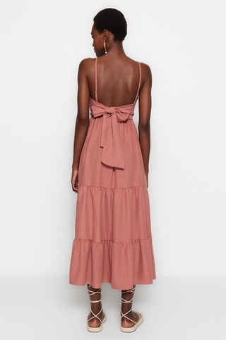 Vestido comprido - Rosa - Rosa