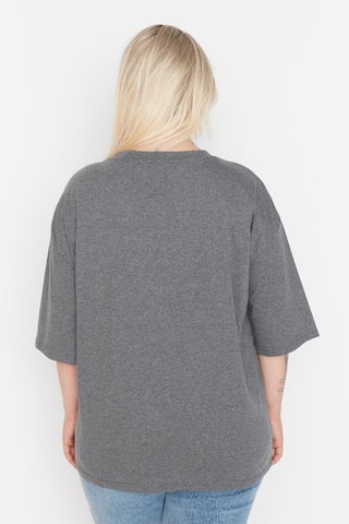 T-shirt Plus Size Antracite - Antracite