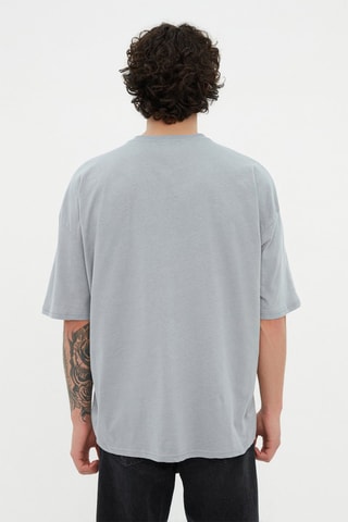 T-shirt - Preto - Cinzento