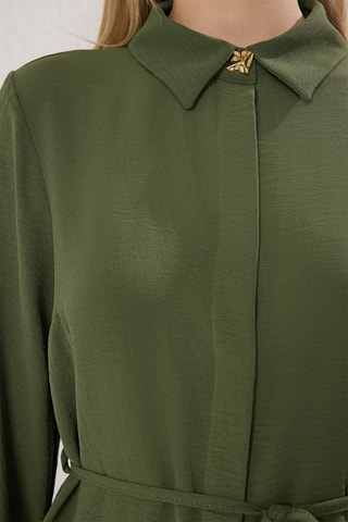 Camisa e calças - Preto - Verde