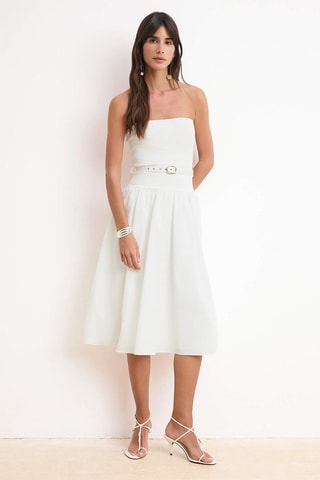 Robe patineuse - Écru