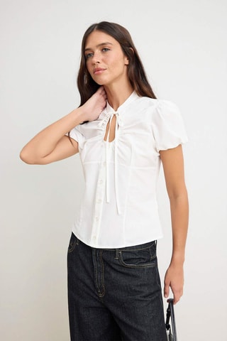 Blusa - Rosa - Branco