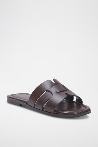 Mules - Castanho-escuro