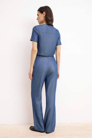 Blusa e calças - Azul-índigo - Azul-escuro