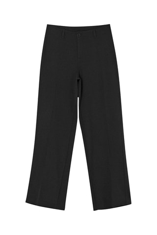 Calças wide legs - Preto