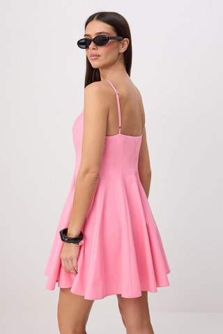 Vestido estilo patinadora - Rosa