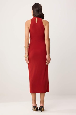 Robe midi - Orange