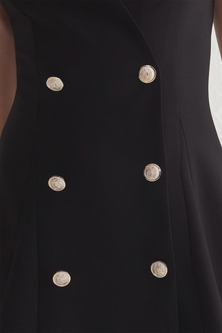 Vestido estilo patinadora - Preto