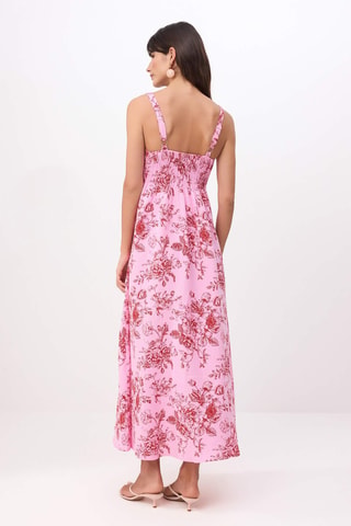 Vestido midi - Rosa