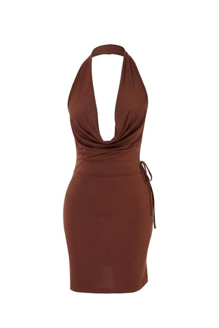 Vestido de praia - Castanho