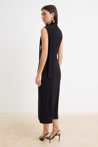 Vestido midi - Preto
