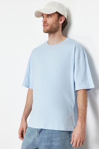 T-shirt - Preto - Azul