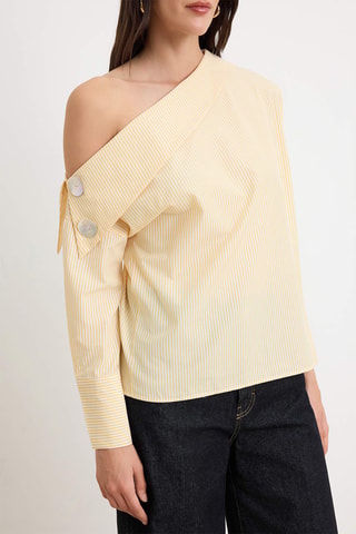 Blusa - Amarelo e multicor