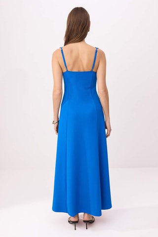 Robe longue - Bleu foncé
