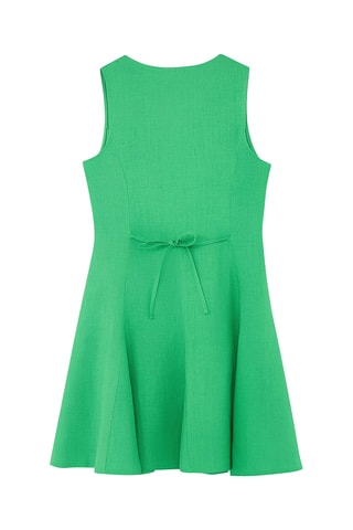 Vestido camisa em linho - Verde