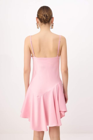 Vestido estilo patinadora - Fúchsia