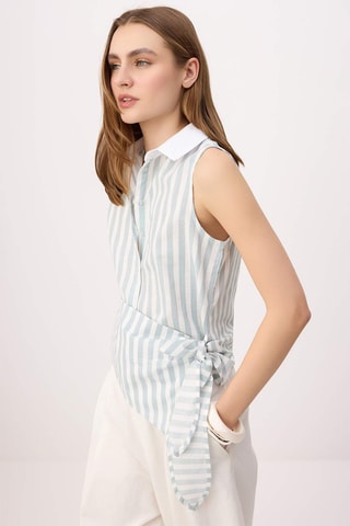 Camisa - Verde e multicor