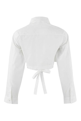 Camisa curta - Branco