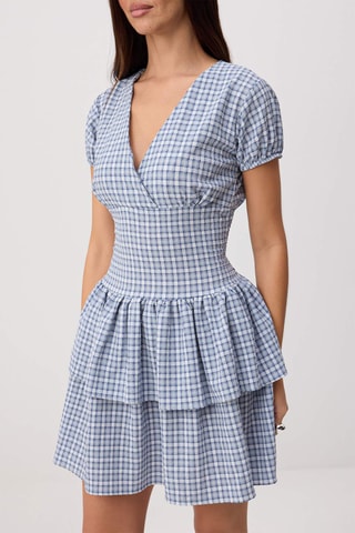 Vestido estilo patinadora - Azul