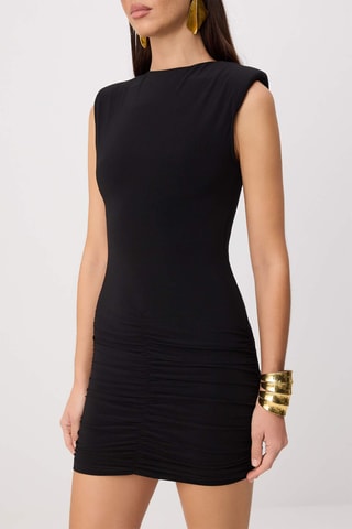 Robe fourreau - Noir