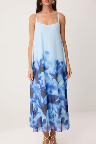 Vestido comprido - Azul