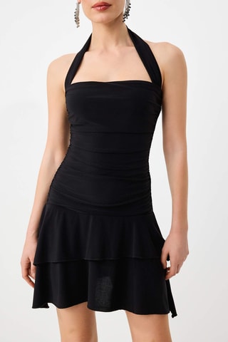 Vestido estilo patinadora - Preto