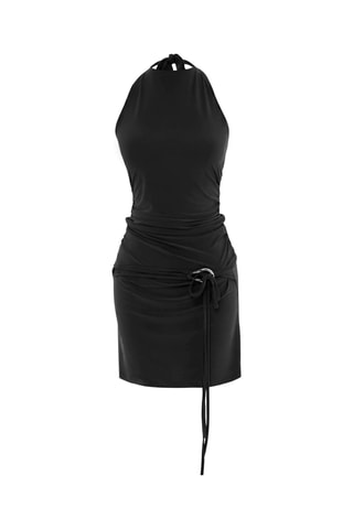 Vestido justo - Preto