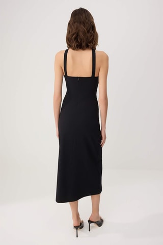 Vestido midi - Preto