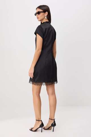 Vestido direito - Preto