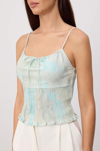 Top tie and dye - Verde