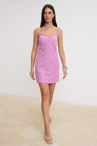 Vestido direito - Violeta
