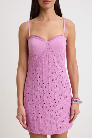 Vestido direito - Violeta
