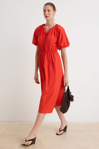 Vestido midi - Violeta