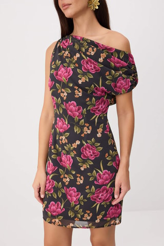 Vestido direito - Multicor